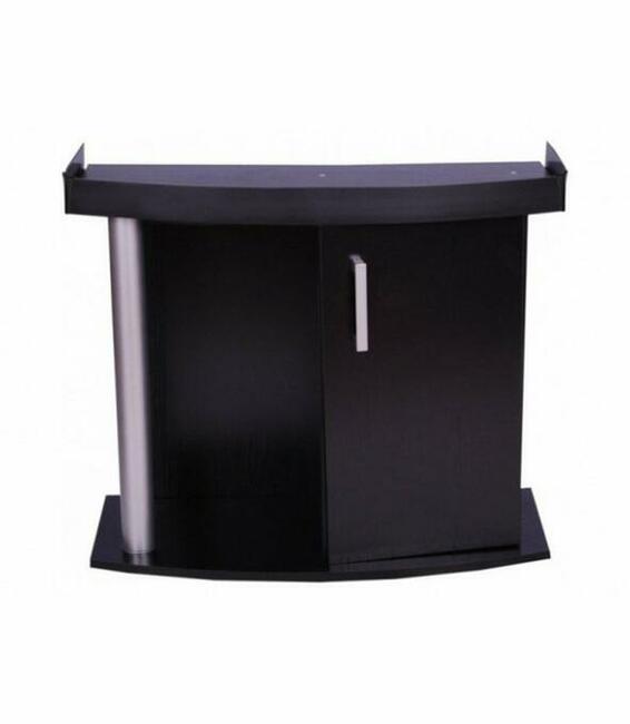 Diverse comfort 80x35x67 owal czarna szafka pod akwarium