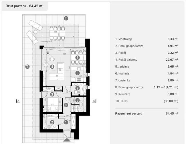 Działka +proj.domu. Pilzno 9ar, 34ar ul.Kś.Ściegiennego