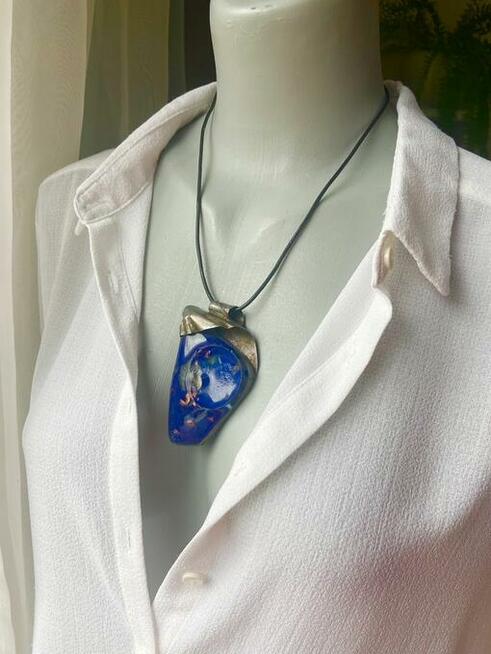 Zawieszka Wisior wisiorek Unikalne rękodzieło