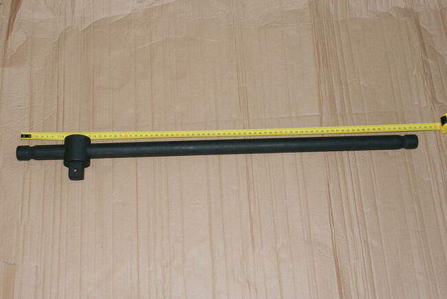 Mocny Twardy Kuty Klucz do kół Pokrętło Przesuwne 1 Cal 76cm