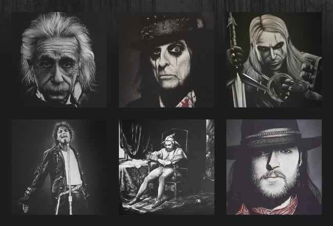 Marilyn Monroe Obraz ręcznie rzeźbiony... Grawerka