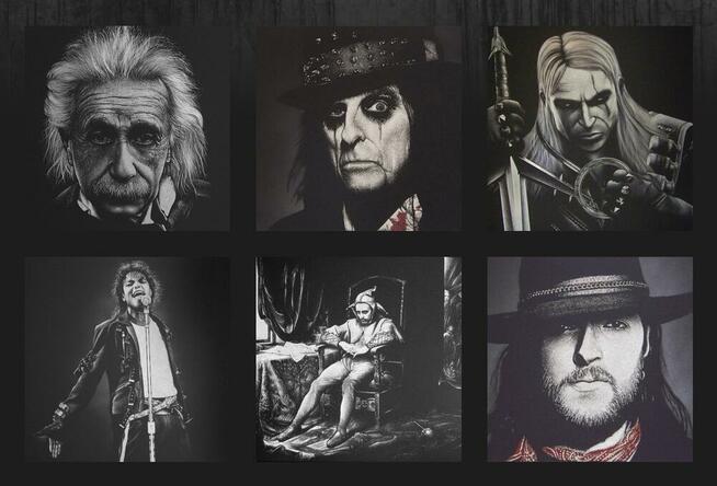 Joker - Obraz na blasze... grawerka