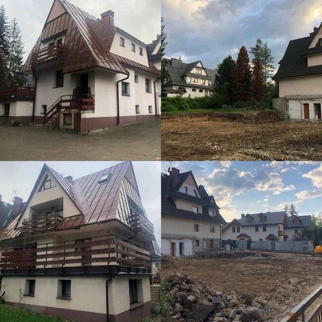 Usługi roboty ziemne wyburzenia wynajem koparek kruszenie