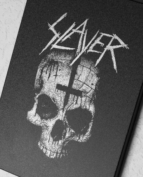 SLAYER Ręcznie rzaźbiony w blasze Grawer Staloryt