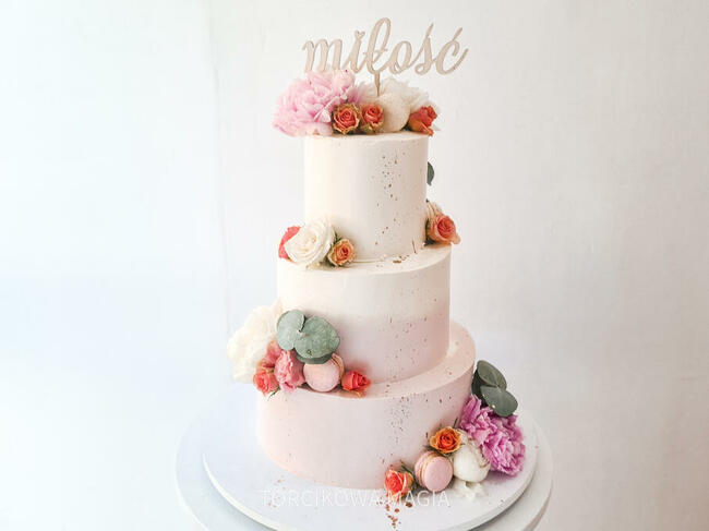 Torty weselne poznań, torty artystyczne, naturalne, candybar