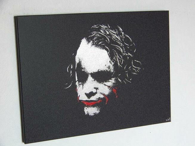 Joker - Obraz na blasze... grawerka