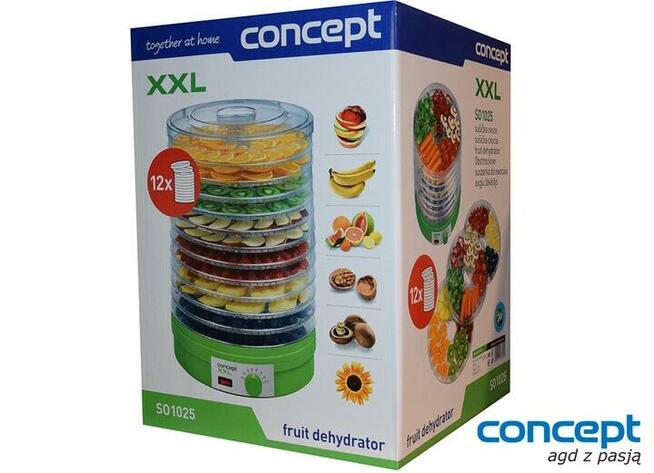Suszarka spożywcza Concept SO-1025 XXL 245 W
