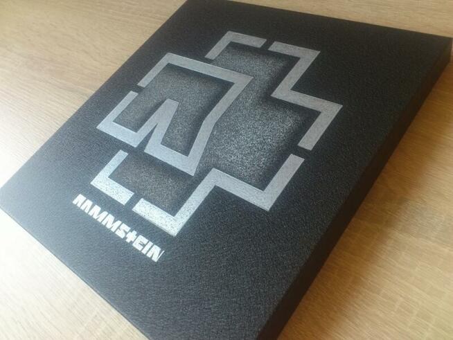 RAMMSTEIN logo grawerowane na blasze Rękodzieło