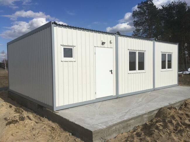 Kontenery mieszkalne socjalne biurowe