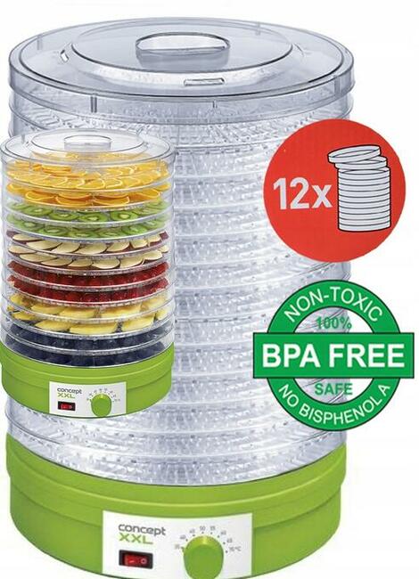 Suszarka spożywcza Concept SO-1025 XXL 245 W