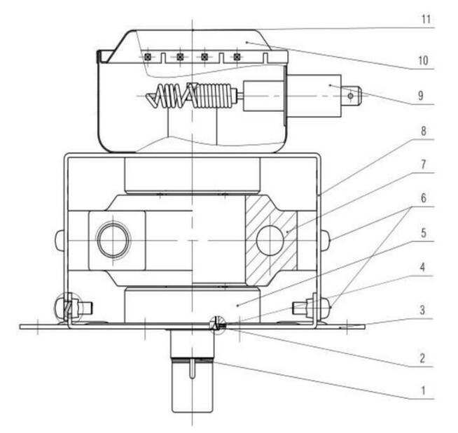 MAGNETRON 2M463K, moc 1500 W, chłodzony wodą