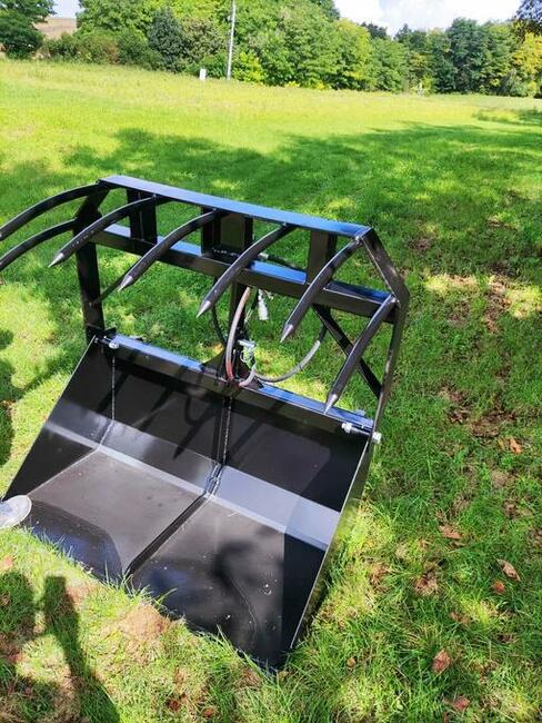 Łyżko-krokodyl 1-siłownikowy, różne szerokości, ząb toczony