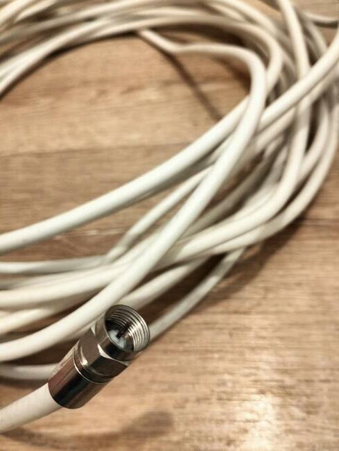 Kabel koncentryczny z zarobioną końcówką