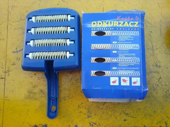 Odkurzacz, szczotka czterorolkowa, Kaśka 4, 8 zł.