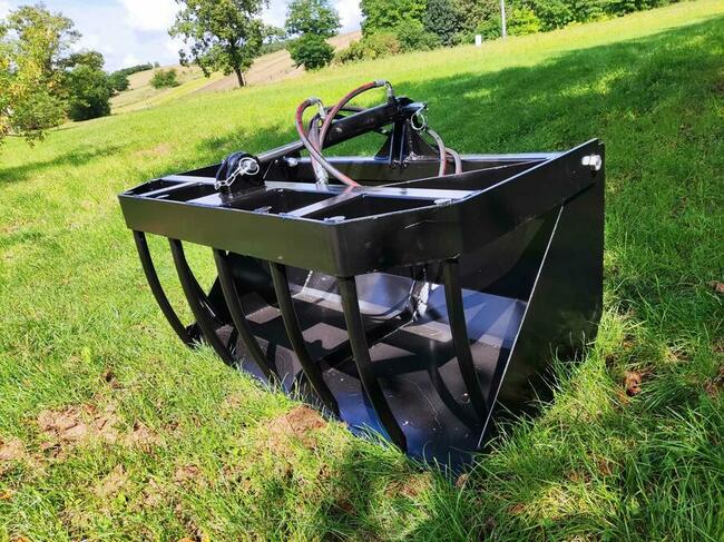 Łyżko-krokodyl 1-siłownikowy, różne szerokości, ząb toczony