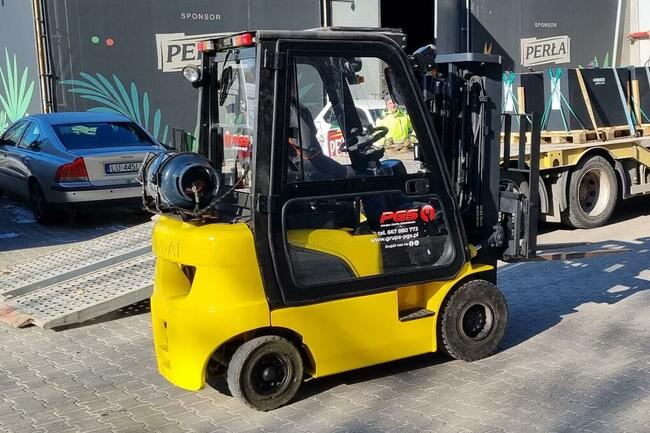 wynajem gazowego wózka widłowego