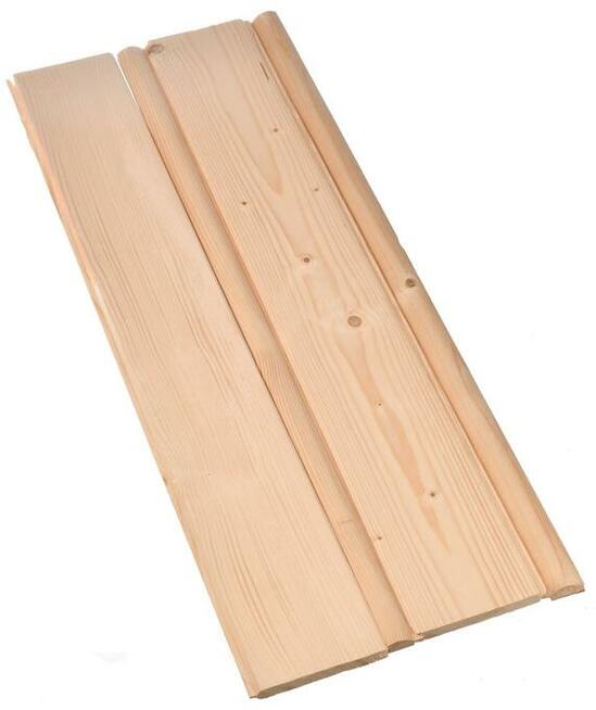 Podbitka dachowa / boazeria drewniana świerkowa - gatunek 1