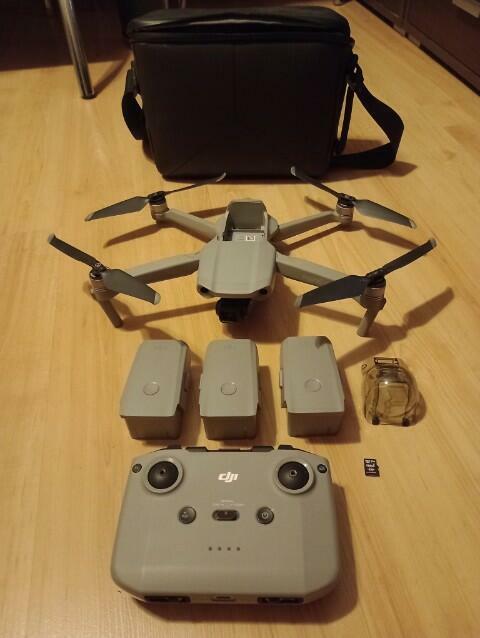 Nowy dron DJI Air2 po wymianie serwisowej