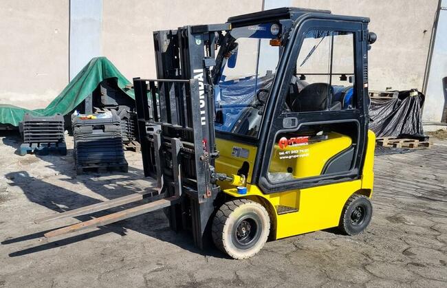 wynajem gazowego wózka widłowego