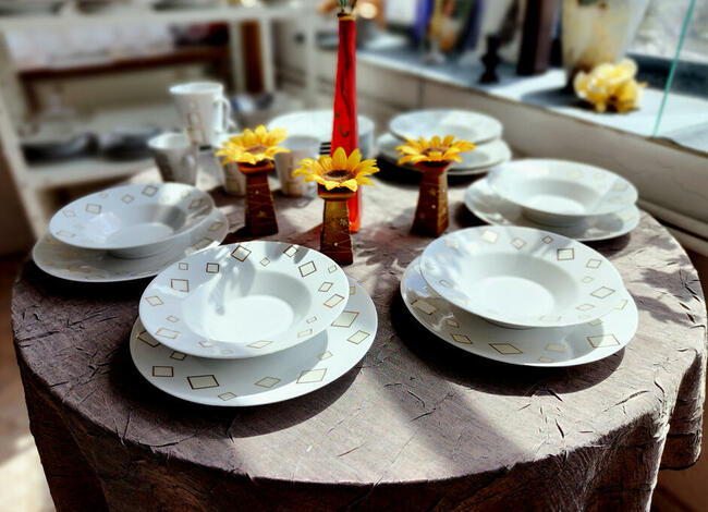 Serwis obiadowy Kama dla 6 osób