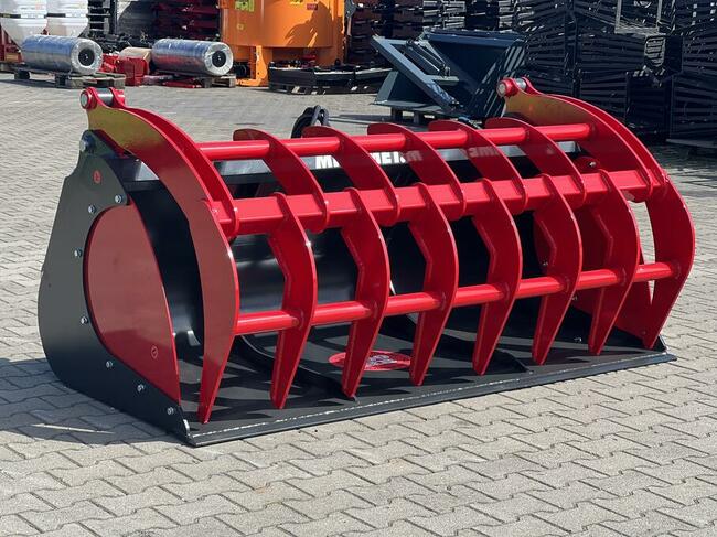 Szuflo krokodyl zęby wypalane lemiesz Hardox weidemann jcb