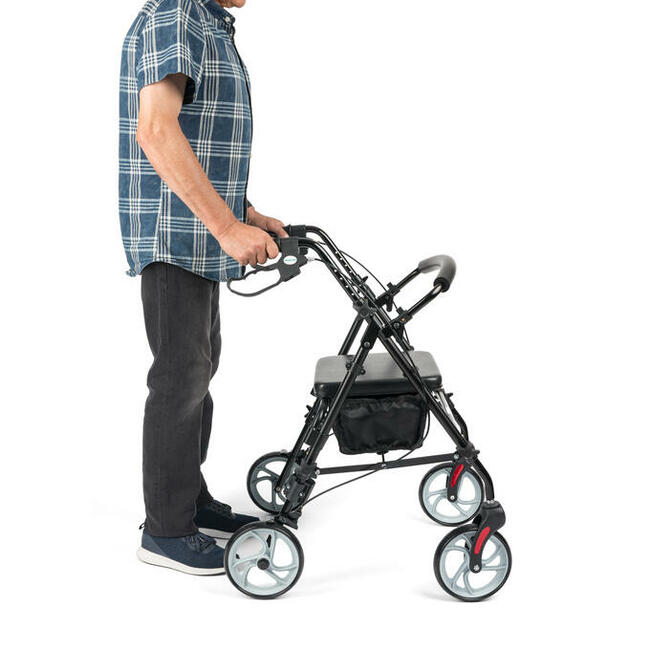 Chodzik Carbon z torbą/koszem na zakupy - nowy