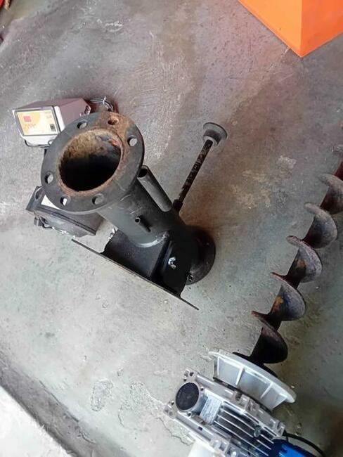 piec na ekogroszek - części sprawne pieca