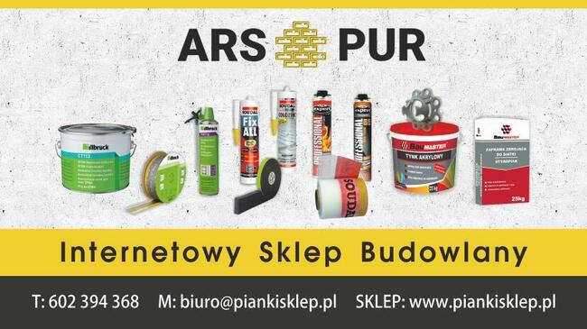 Klej Poliuretanowy 2 w 1 EXPERT LINE / 12 sztuk
