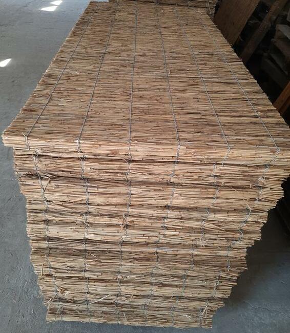 Płyta trzcinowa Płyty trzcinowe daszek altanka drewutnia huś