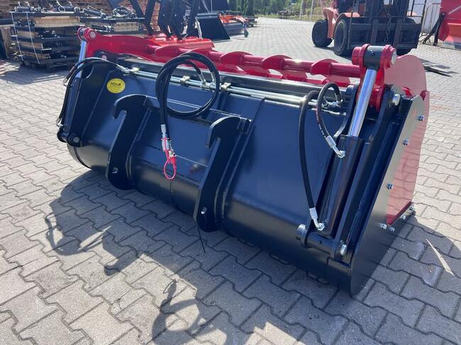 Szuflo krokodyl zęby wypalane lemiesz Hardox weidemann jcb