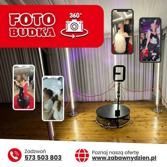 Fotobudka 360 Łódź i okolice