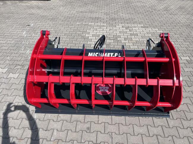 Szuflo krokodyl zęby wypalane lemiesz Hardox weidemann jcb