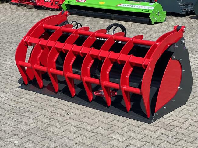 Szuflo krokodyl zęby wypalane lemiesz Hardox weidemann jcb