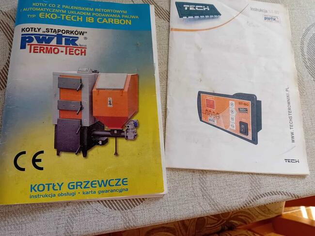 piec- części sprawnego pieca na ekogroszek