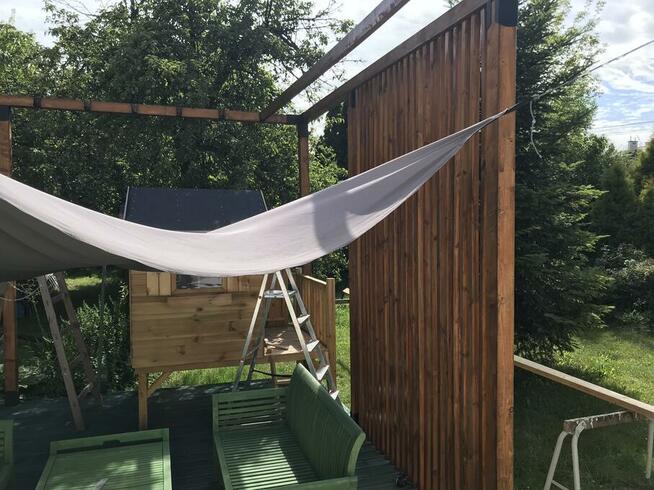 Kompleksowa wykonanie montaż budowa tarasu drewnianego W-wa