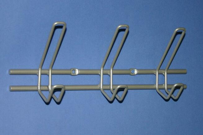 Wieszak stalowy 3 haczyki