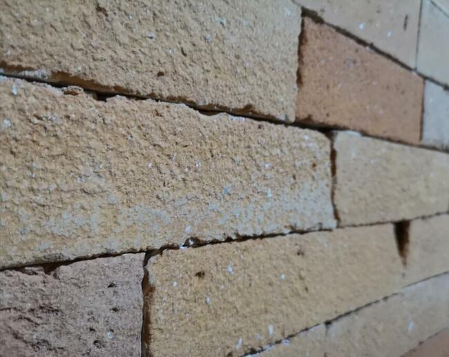 Płytki ze środka cegły- GRADOWANE