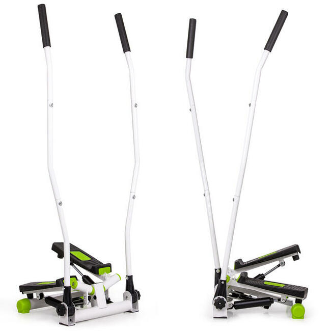 Stepper do ćwiczeń, skrętny z uchwytami i linkami