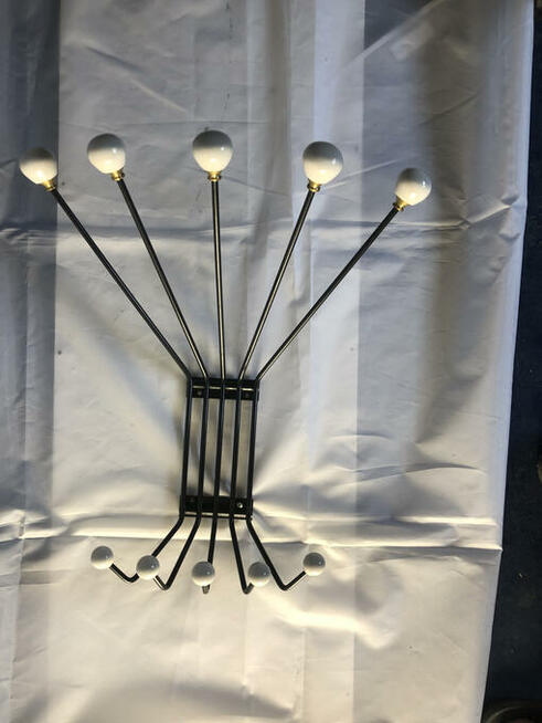 Wieszak wiszący antracyt - Vintage