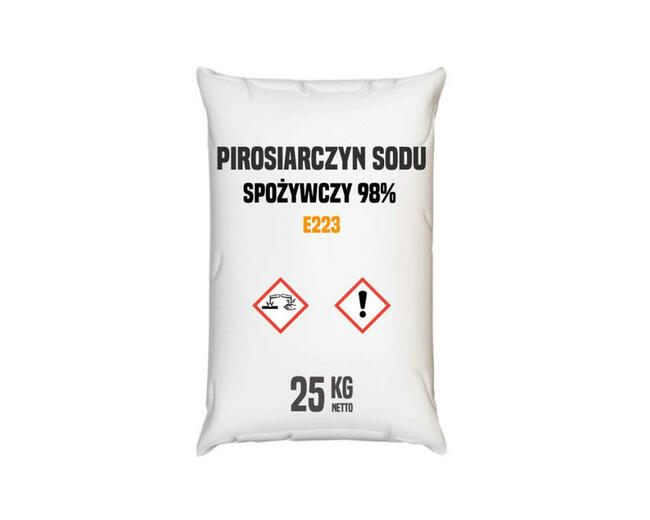 Pirosiarczyn sodu, dodatek spożywczy E223