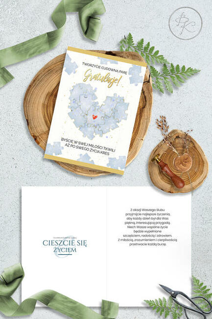 Kartki xxl ślub, duże kartki ślubne, pamiątki ślub Poznań