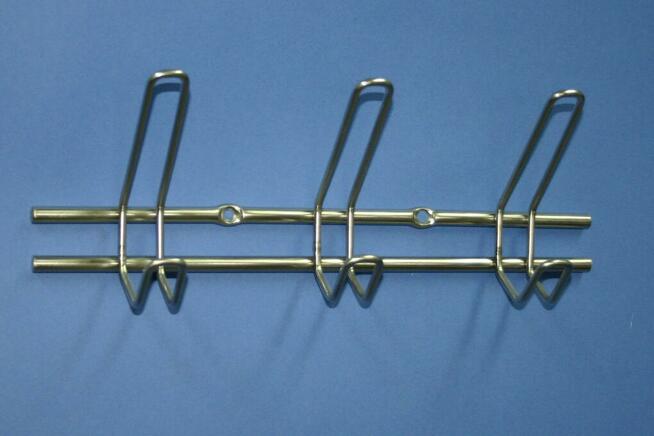 Wieszak stalowy 3 haczyki