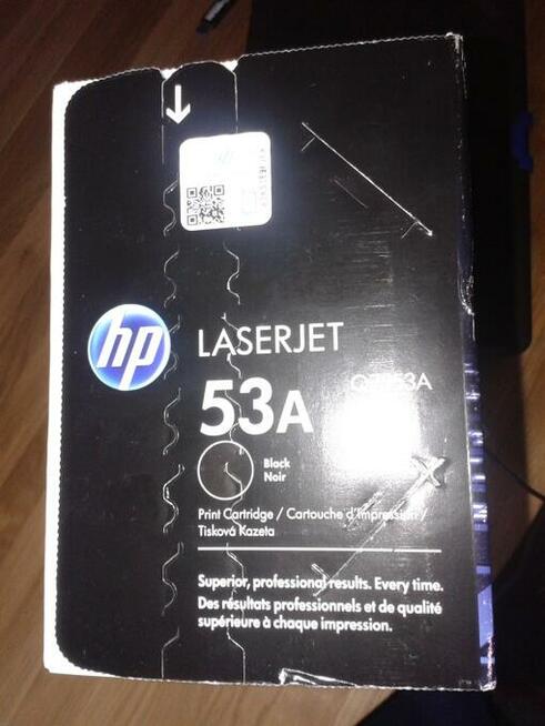 Oryginalny toner HP Laserjet 53a Q7553A drukarki laserowej