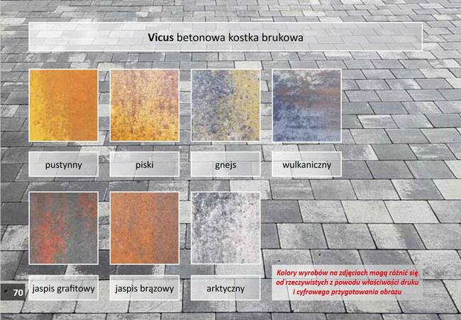 Kostka brukowa betonowa Vicus | Kar-Group Ełk