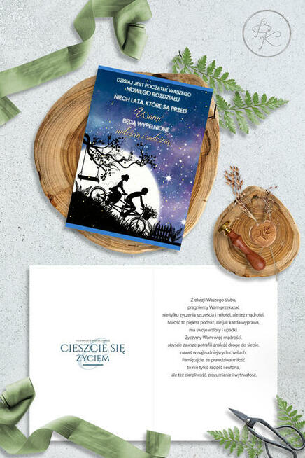 Kartki xxl ślub, duże kartki ślubne, pamiątki ślub Poznań