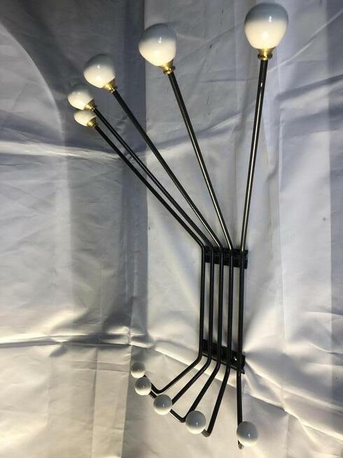 Wieszak wiszący antracyt - Vintage