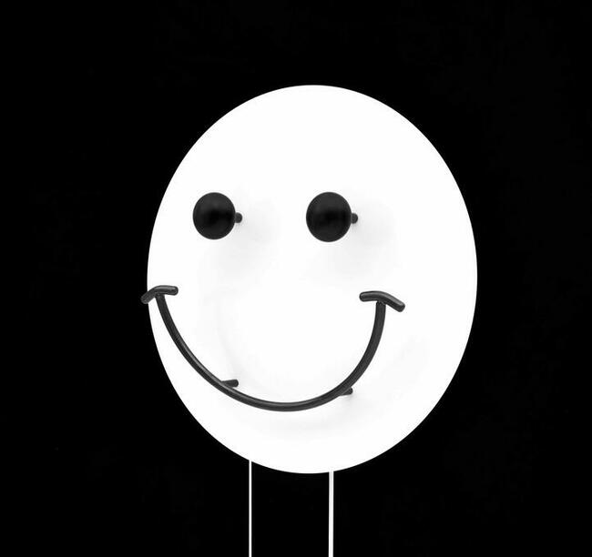 Wieszak Smile biały.