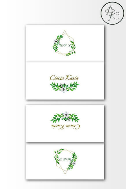 Winietki, winietki z podziękowaniem poznań