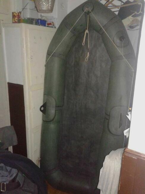 ponton gumowy wędkarski