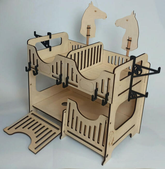 Hobby Horse Stajnia Stable stojak na 2 hh